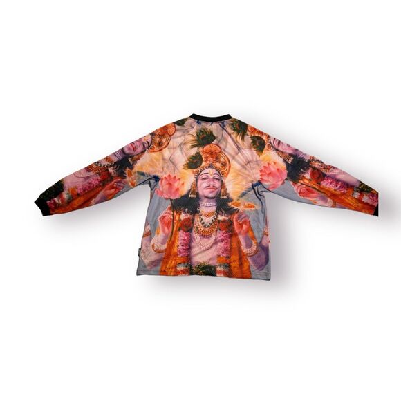 F*cking‎ Awesome Kevin Bradley Ganesh Moto Long Sleeve Mesh Shirt All Over Print - Picture 5 of 6